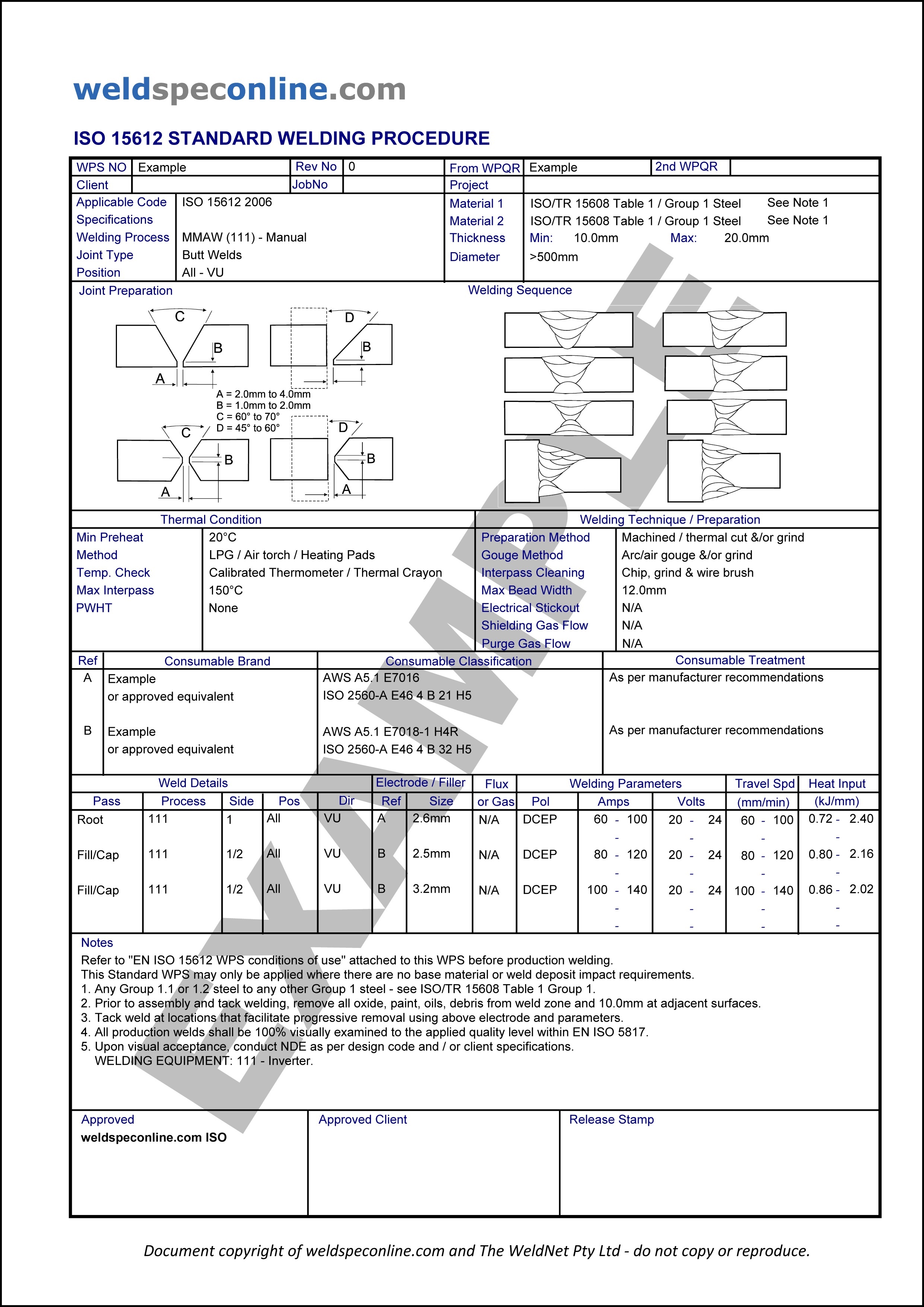 Introduction Download Welding Procedures